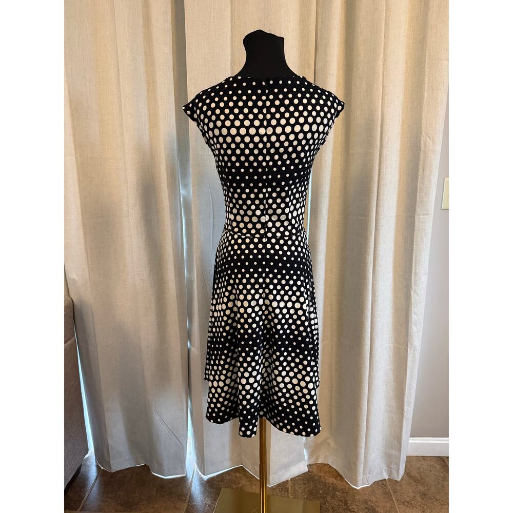 ALYX DRESS BLACK AND WHITE POLKADOT DRESS SIZE 16 - Picture 2 of 5